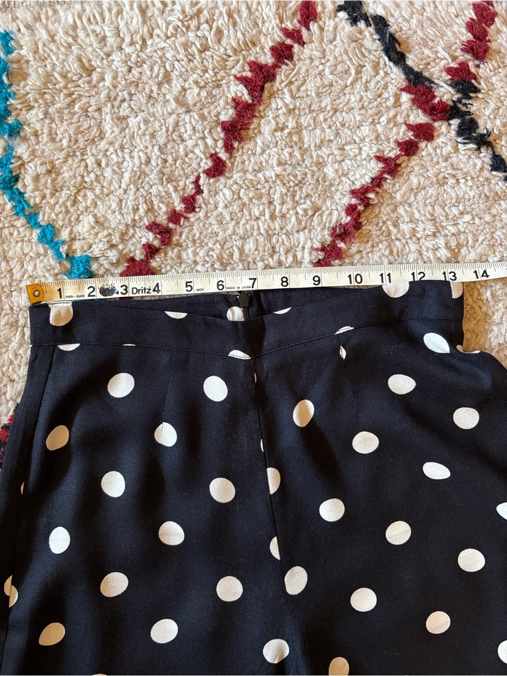 Reformation Polka Dot Wide Leg Pants - Picture 4 of 9